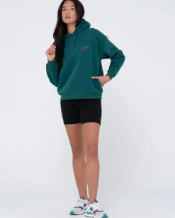 Athletic Relaxed Hooded Fleece | Rusty Flash Sale