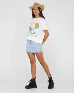 Dreamland Oversized Graphic Tee | Rusty Sale