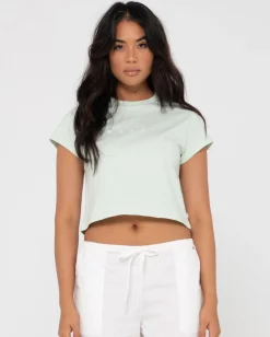 Essentials Classic Crop Tee | Rusty Shop
