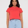 Essentials Classic Crop Tee | Rusty Fashion