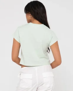 Essentials Classic Crop Tee | Rusty Shop