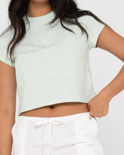 Essentials Classic Crop Tee | Rusty Shop