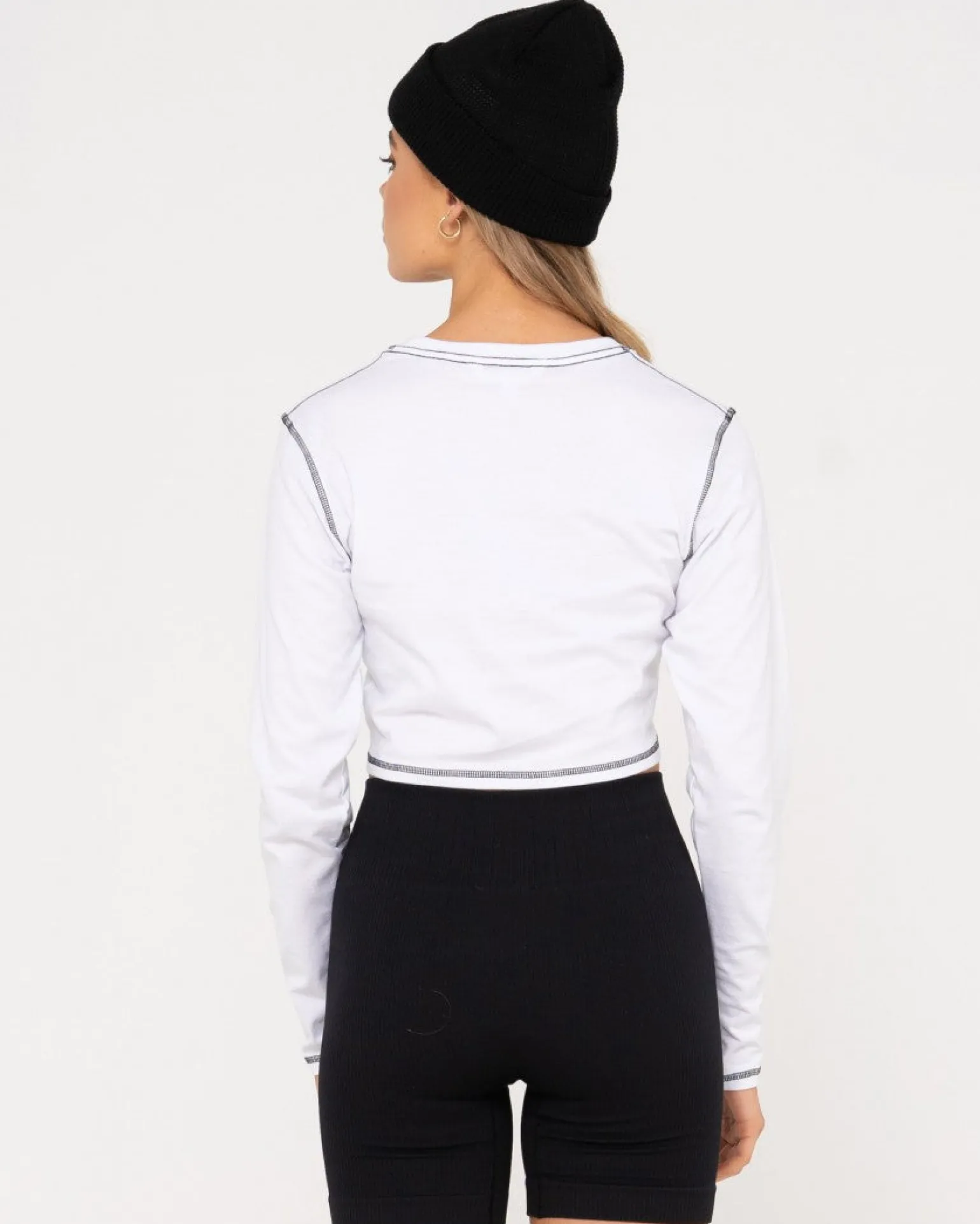 Fortitude Organic Cotton Long Sleeve Baby Tee | Rusty Fashion