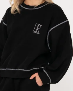 Fortitude Oversize Crew Fleece | Rusty Sale