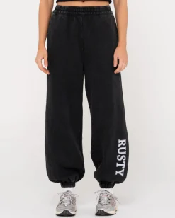 High Waisted Oversize Trackpant | Rusty Best