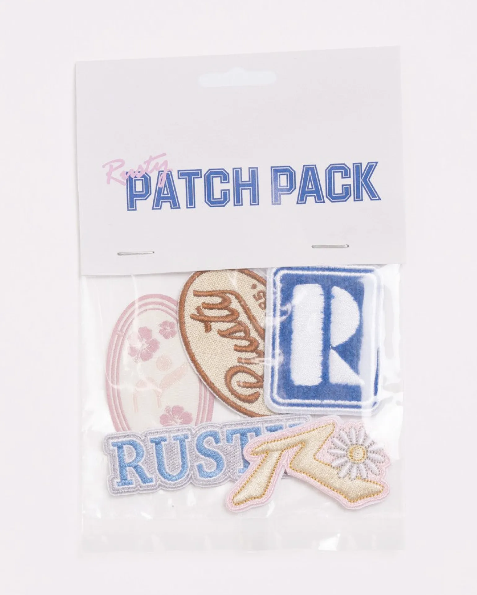 Ladies Iron On Patch Pack | Rusty Hot