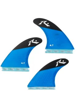 Large 4.7 Thruster Fin Set | Rusty Flash Sale
