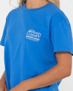 Leisure Relaxed Fit Tee | Rusty Hot