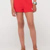 Line Fleece Short Girls | Rusty Cheap