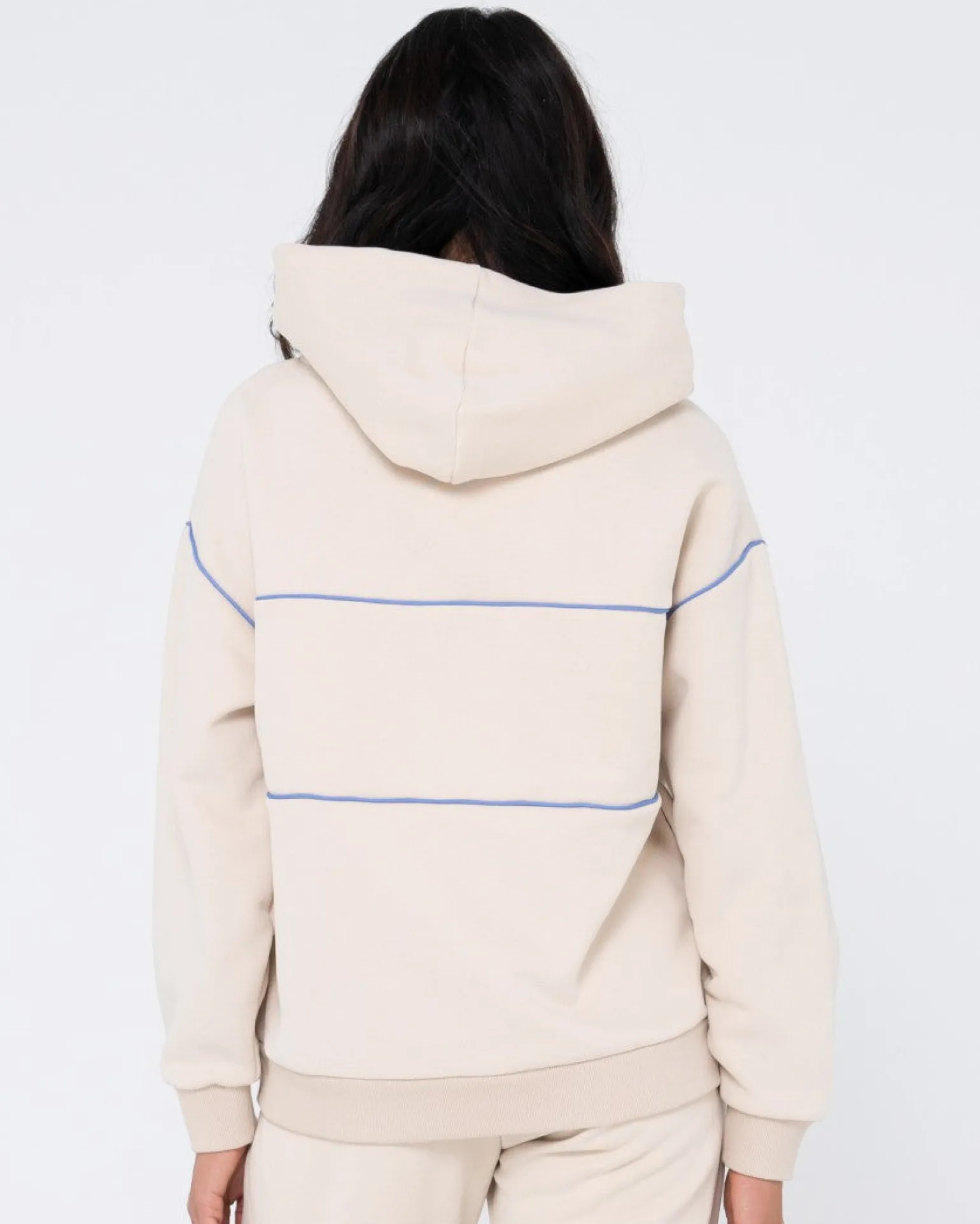 Line Oversize Hooded Fleece | Rusty Outlet