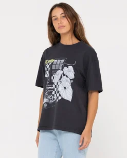 Nightlight Oversize Graphic Tee | Rusty Fashion