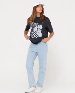 Nightlight Oversize Graphic Tee | Rusty Online