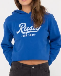 Old School Graphic Cropped Fleece | Rusty New