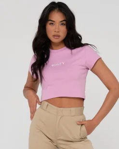 Signature Baby Tee | Rusty Flash Sale