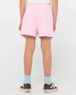 Signature Fleece Short Girls | Rusty Cheap