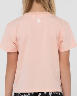 Signature Graphic Relaxed Tee Girls | Rusty Fashion