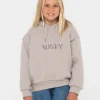 Signature Hooded Fleece Girls | Rusty Store