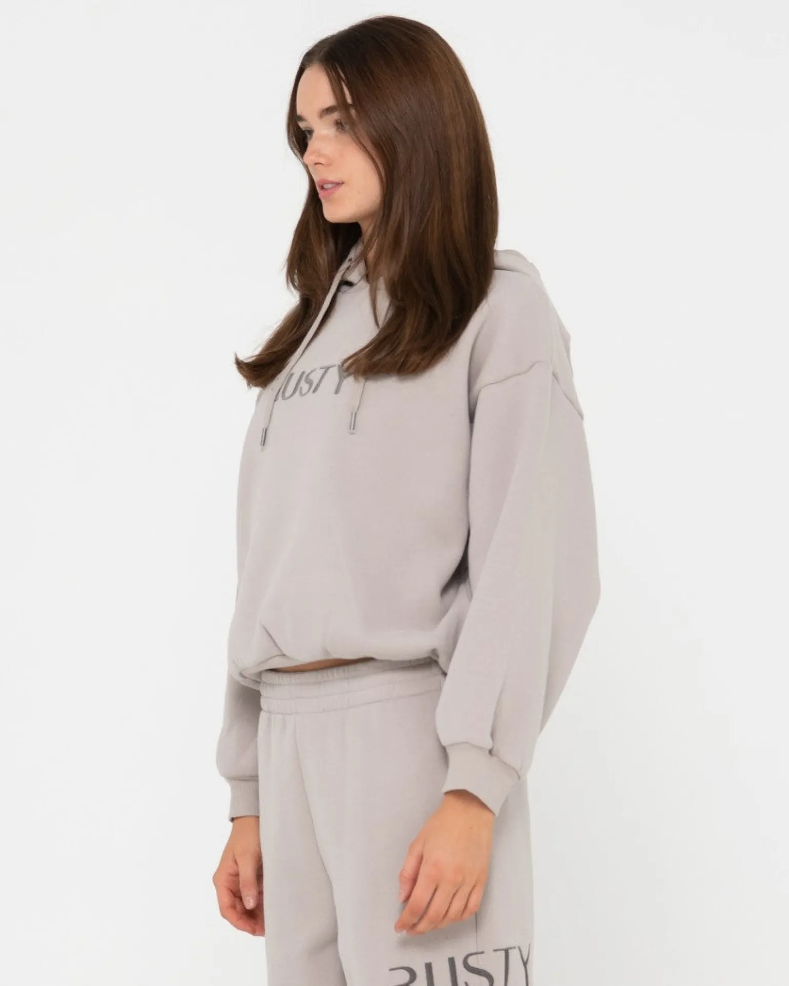 Signature Oversize Hooded Fleece | Rusty Flash Sale