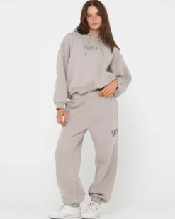 Signature Oversize Hooded Fleece | Rusty Flash Sale