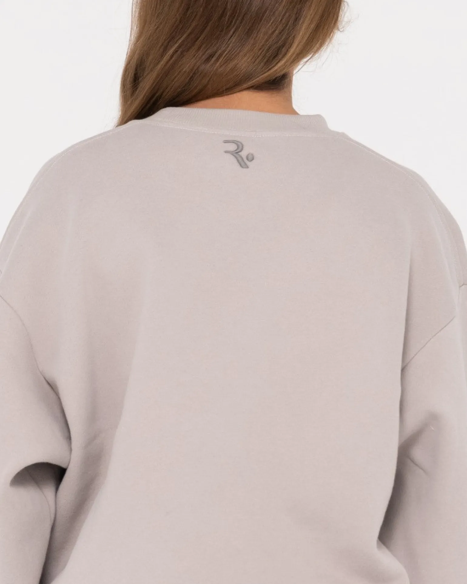 Signature Oversize Crew Fleece | Rusty Shop