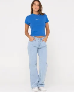 Signature Skimmer Baby Tee | Rusty Online