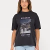 Studio Oversize Graphic Tee | Rusty Clearance