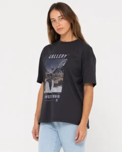 Studio Oversize Graphic Tee | Rusty Clearance