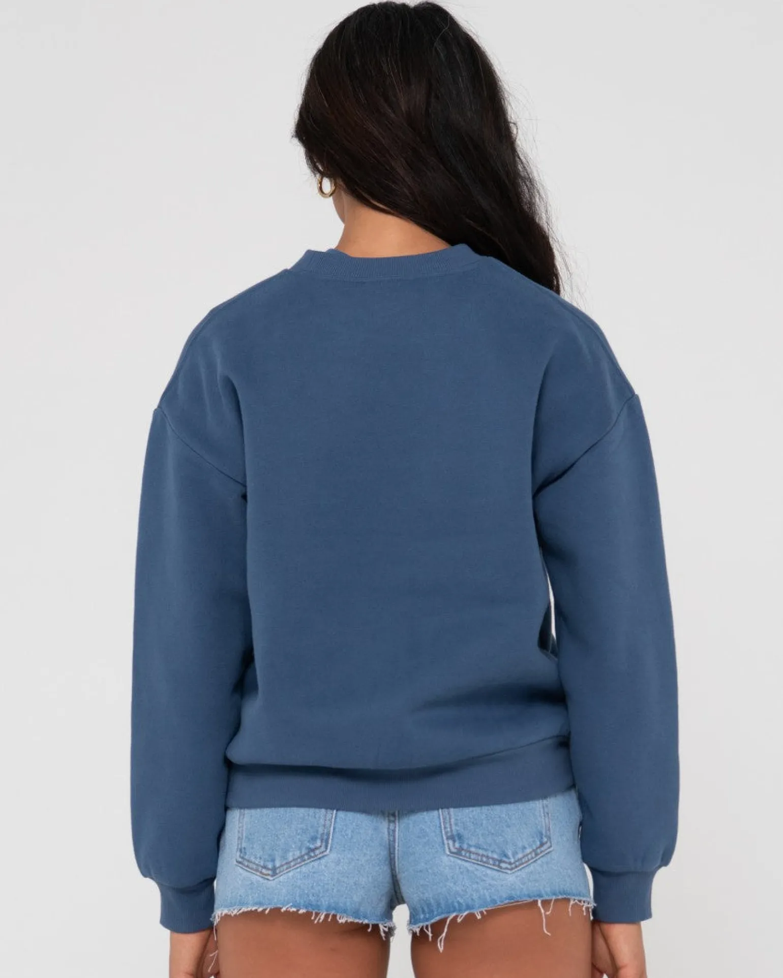 Sunrise Relaxed Crew Fleece | Rusty New