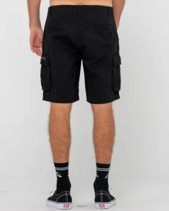 Safari Vintage Wash Cargo Short | Rusty Discount