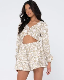 Salvador Long Sleeve Playsuit | Rusty Shop