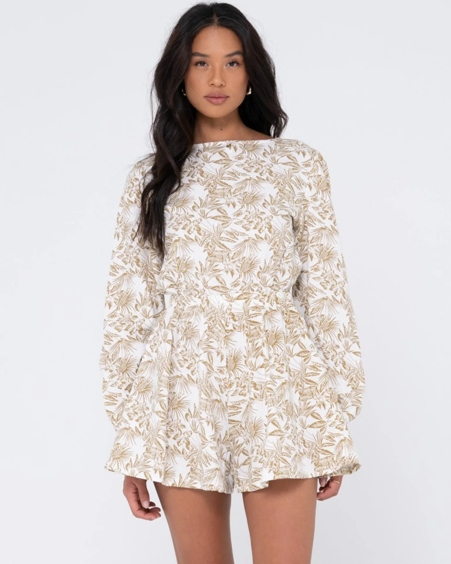Salvador Long Sleeve Playsuit | Rusty Shop