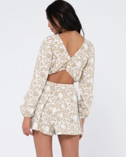 Salvador Long Sleeve Playsuit | Rusty Shop