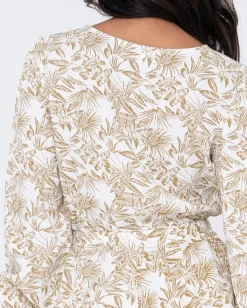Salvador Long Sleeve Playsuit | Rusty Best Sale