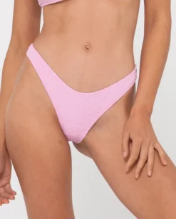 Sandalwood Textured Brazilian Bikini Bottom | Rusty Cheap