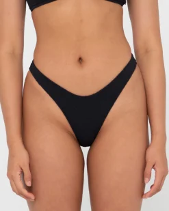 Sandalwood Textured Brazilian Bikini Bottom | Rusty Outlet