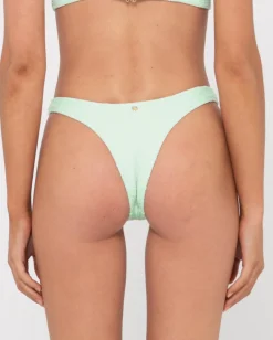 Sandalwood Textured Brazilian Bikini Bottom | Rusty Online