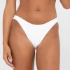 Sandalwood Textured Classic Bikini Bottom | Rusty Cheap