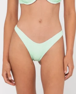 Sandalwood Textured Midi Bikini Bottom | Rusty Best Sale
