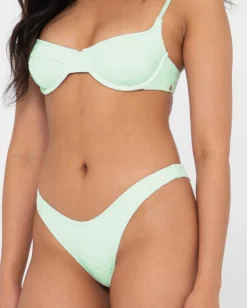 Sandalwood Textured Midi Bikini Bottom | Rusty Sale