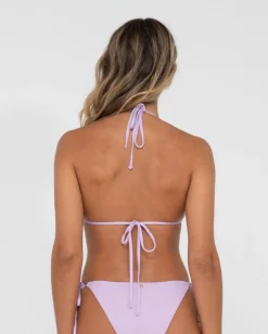 Sandalwood Textured Multiway Bikini Top | Rusty New