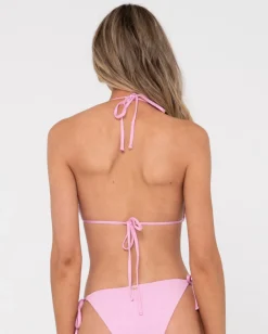 Sandalwood Textured Multiway Bikini Top | Rusty Outlet