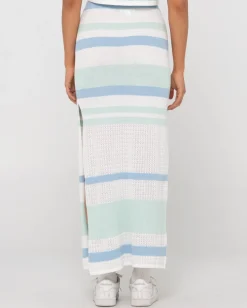 Sandbar High Waisted Knitted Maxi Skirt | Rusty Outlet