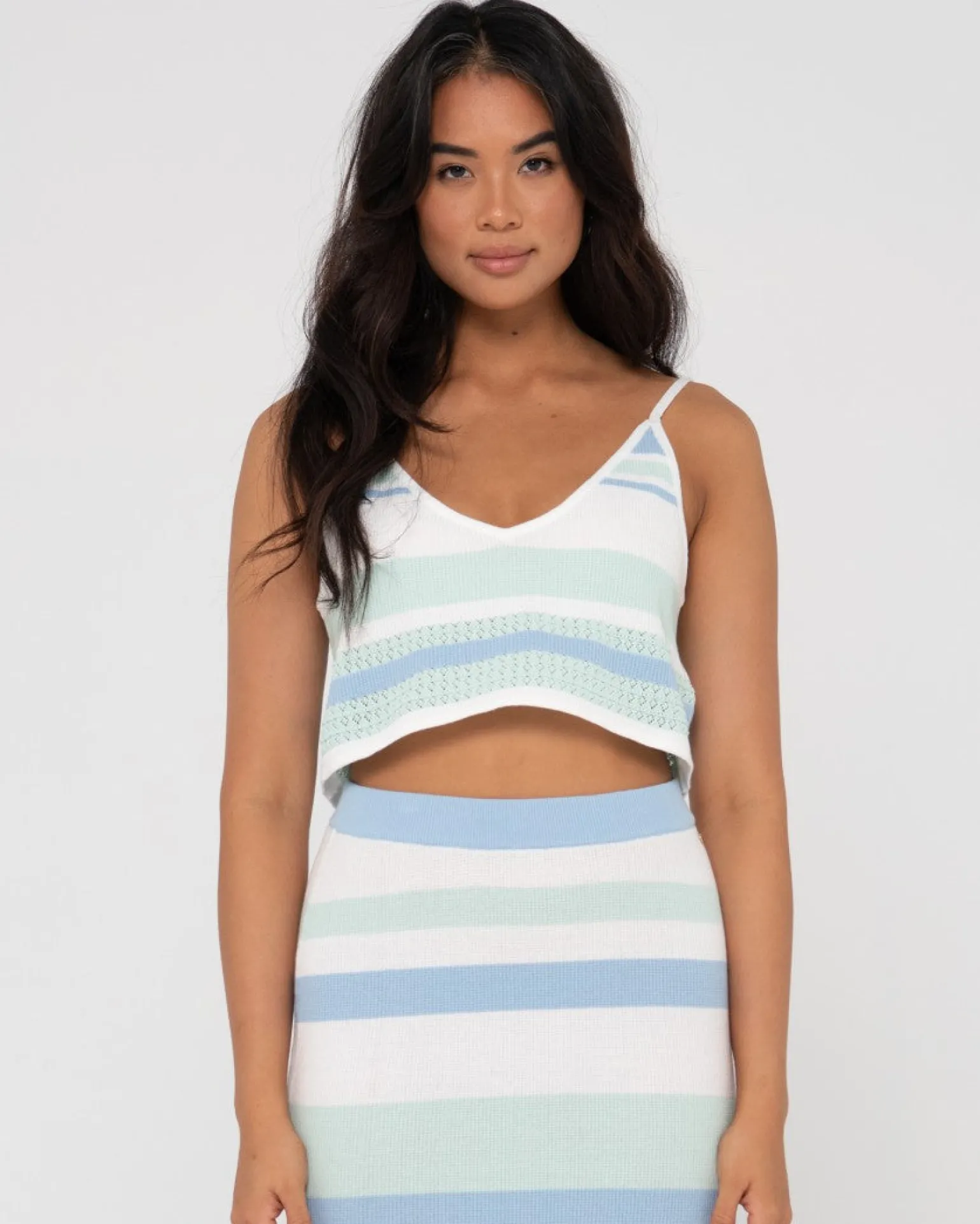 Sandbar Knitted Crop Cami Top | Rusty Store
