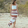 Sandbar Maxi Skirt | Rusty Hot