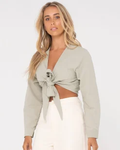 Savanna Long Sleeve Top | Rusty Outlet