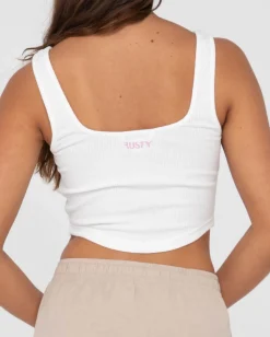 Scarlett Cropped Tank Top | Rusty Best