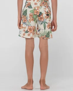 Selling The Dream Printed Boardshort Boys | Rusty Hot