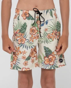 Selling The Dream Printed Boardshort Boys | Rusty Flash Sale