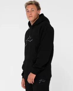 Shadow R Relaxed Fleece Hoodie | Rusty Cheap