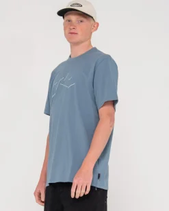 Shadow R Short Sleeve Tee | Rusty Best